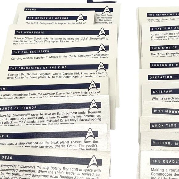 1991 Star Trek Cards - Picture 3 of 15